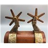 Image 2 : Vintage Kelly Steer Head Pattern Spurs