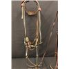 Image 11 : Old Spotted Leather Cowboy Bridle with Crockett Bit