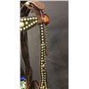 Image 7 : Old Spotted Leather Cowboy Bridle with Crockett Bit