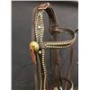Image 2 : Old Spotted Leather Heiser Bridle with Crockett Bit