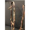 Image 8 : Old Spotted Leather Cowboy Headstall with Marked Bit