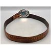 Image 6 : Sterling Silver and Turquoise Belt Buckle with Alligator Leather Belt