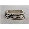 Image 7 : Heavy Sterling Silver Bracelet by Tahe