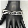 Image 9 : Heavy Sterling Silver Bracelet by Tahe
