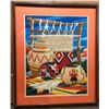 Image 2 : Unique Framed Crochet Artwork
