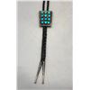 Image 2 : Vintage Turquoise Cluster Bolo Tie