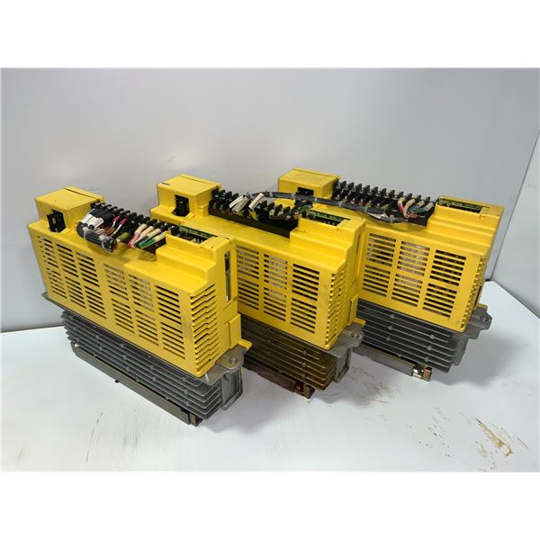 (3) - FANUC A06B-6066-H006 SERVO AMPLIFIER UNITS