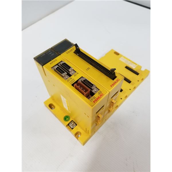 FANUC A03B-0807-C002 5 SLOT BASE W/ MODULES *SEE PICS FOR DETAILS*