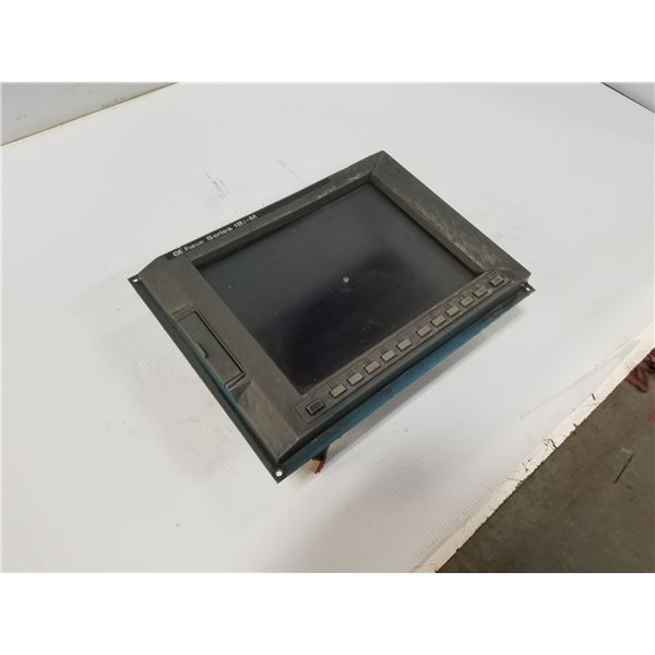 FANUC 18IM-MCU24387-001R00 DISPLAY UNIT ( CRACKED HOUSING ) *SEE PICS FOR DETAILS*