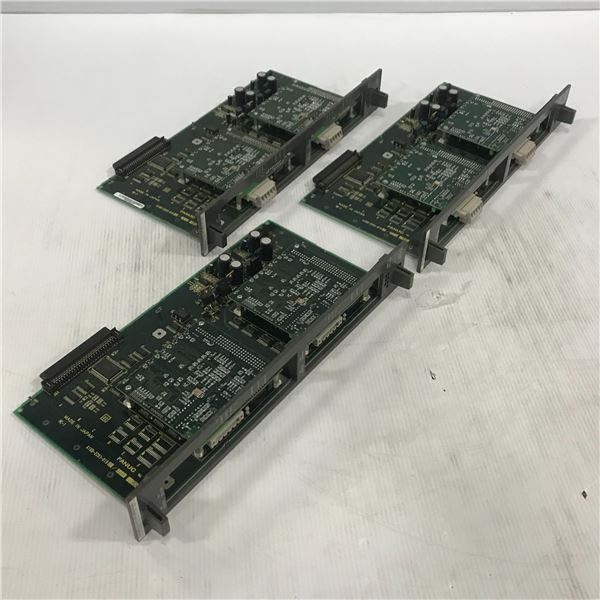(3) FANUC A16B-2203-0190/03 CIRCUIT BOARDS