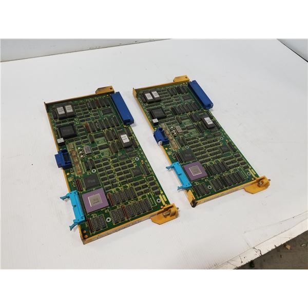 (2) FANUC A16B-2200-0161 GRAPHICS CPU CIRCUIT BOARD