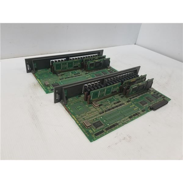 (2) FANUC A16B-220-0930 OPTION CIRCUIT BOARD