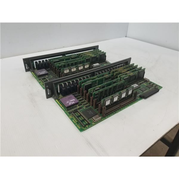 (2) FANUC A16B-2200-090 MAIN CPU BOARD