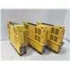 Image 3 : (3) FANUC A06B-6066-H006 SERVO AMPLIFIER (COVERS MISSING)