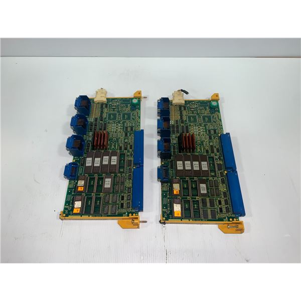 (2) - FANUC A16B-2201-010 CIRCUIT BOARDS