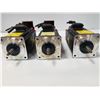 Image 2 : (3) FANUC A06B-0215-B605 AC SERVO MOTOR