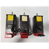Image 3 : (3) FANUC A06B-0215-B605 AC SERVO MOTOR