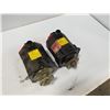 Image 1 : (2) FANUC A06B-0235-B605 AC SERVO MOTOR