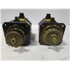 Image 2 : (2) FANUC A06B-0235-B605 AC SERVO MOTOR