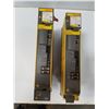 Image 2 : (2) FANUC A06B-6114-H105 SERVO AMPLIFIER (CRACKED HOUSING) *SEE PICS FOR DETAILS*
