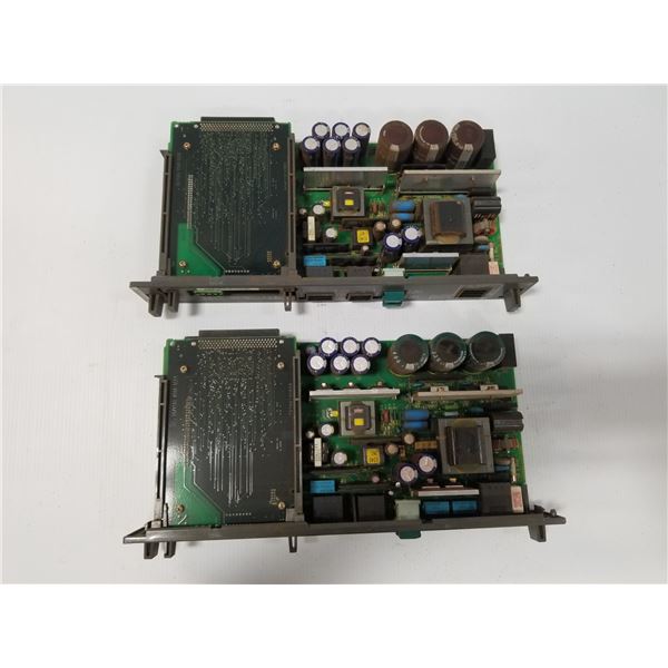 (2) FANUC A16B-2203-0370 POWER SUPPLY BOARD