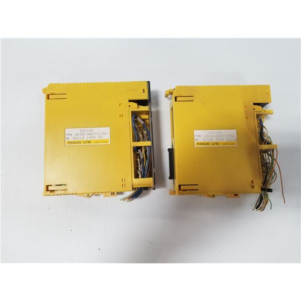 (2) FANUC A03B-0807-C154 MODULE