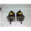 Image 1 : (2) - FANUC A06B-0223-B605 AC SERVO MOTORS WITH A860-2014-T301 PULSECODERS