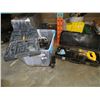 Image 1 : BENCH VICE, PARTIAL TOOLSET AND DEWALT SAWZALL - SPRING DOES NOT HOLD BLADE