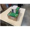 Image 1 : 3 BOXES OF VINYL GLOVES AND BOX OF ULINE LABELS