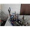 Image 3 : Lot of mounted steel air valves and gauge