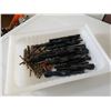 Image 1 : Tray of new various-sized drill bits