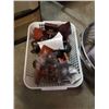 Image 2 : ICE BUCKET AND MOLSEN CANADIAN TIN AND TRAY OF FINIALS
