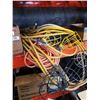 Image 1 : 2 EXTENTION CORD SHOP LIGHT STRINGS AND EXTENTION CORD