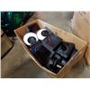 Image 4 : Box of store returned weather stations and electronics