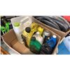 Image 3 : 2 BOXES HOSES, FIRST AID KIT, DIESEL OIL, VEHICLE FLUIDS