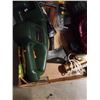 Image 4 : Box of tools with hedger, vacuum and oil heater