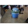 Image 1 : Lot of storage totes with lids