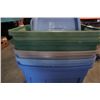 Image 2 : Lot of storage totes with lids