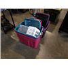 Image 2 : LOT OF TOTES AND BINS