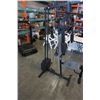 Image 3 : Weider total workout bench with weights