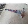 Image 4 : Box of gridwall shelf hooks and mobile gridwall triangle bases