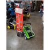 Image 1 : Greenworks 40 v cordless lawnmower no battery, and black and decker weed eater - store returns
