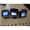 Image 7 : Three new 4k Sports Action cameras with waterproof cases