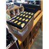 Image 3 : 120 new LED candles and box of electronics with baseboard trim