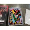 Image 3 : Tote of lego and 2004 team canada photo board