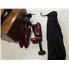 Image 2 : 2 SHOE FORMS AND WOOD SHOE SHINE BOX