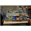 Image 1 : RUFFNTUFF WORK TRAIN AND HELLER MODEL PLANE DRAGON RAPIDE
