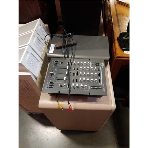 Staton RM-THREE professional stereo mixer and DVD player