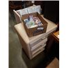 Image 1 : Box of bead jewelry making supplies