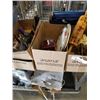 Image 1 : 6 TRAYS OF COLLECTABLES, FIGURES, VINTAGE KITCHEN ITEMS